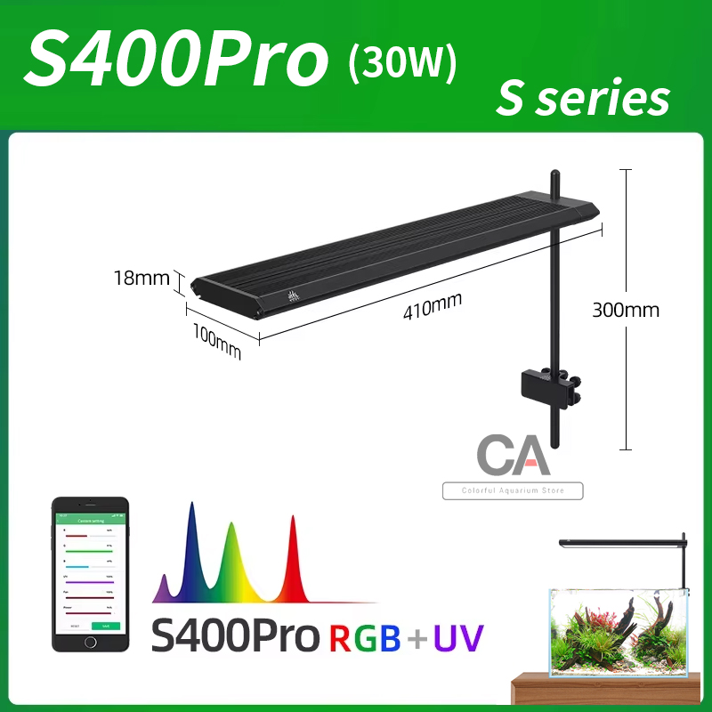 WEEK AQUA S Series RGB+UV Full - огляд і ціна Plant Parent App