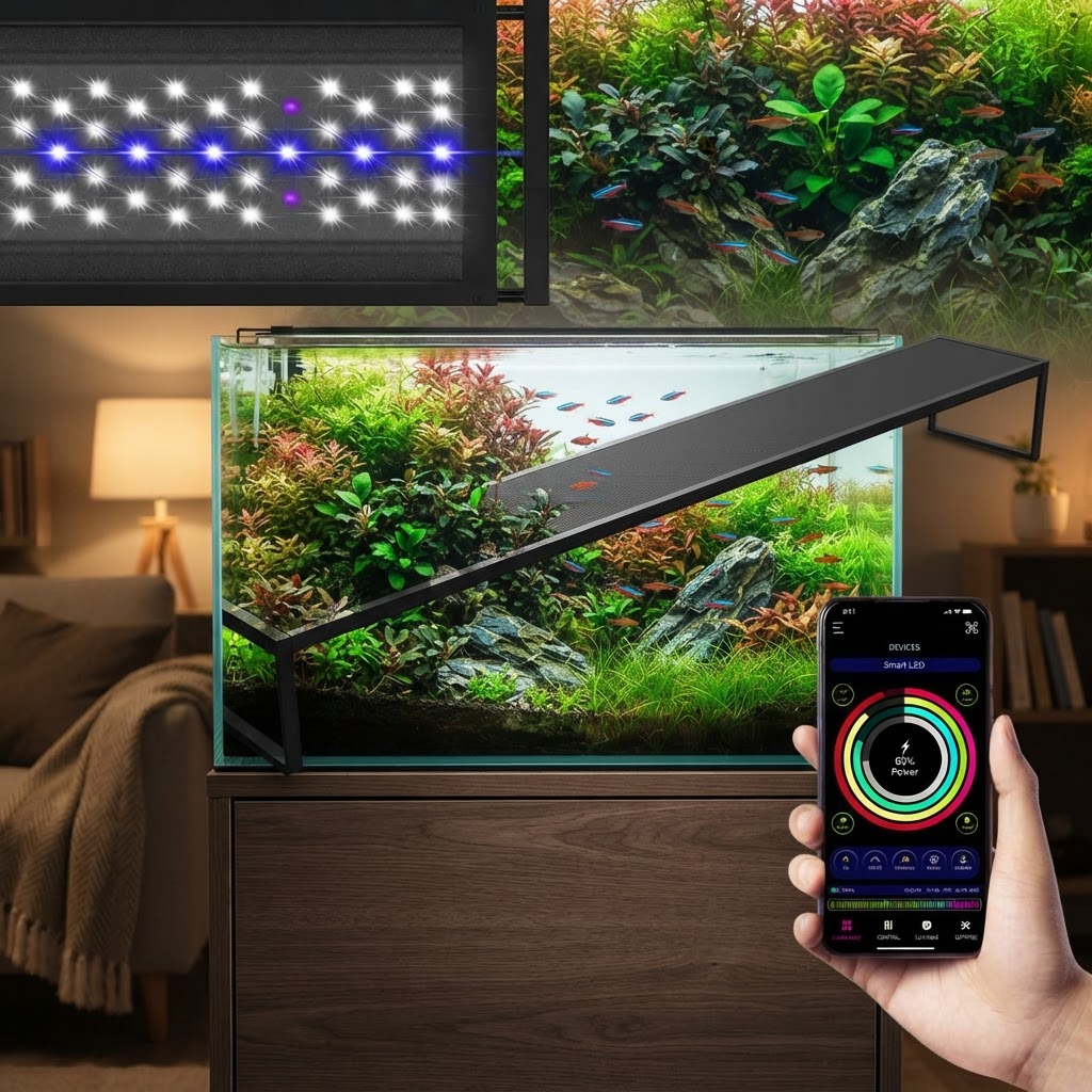 45/60/90cm Fish Tank App contr - огляд і ціна Plant Parent App