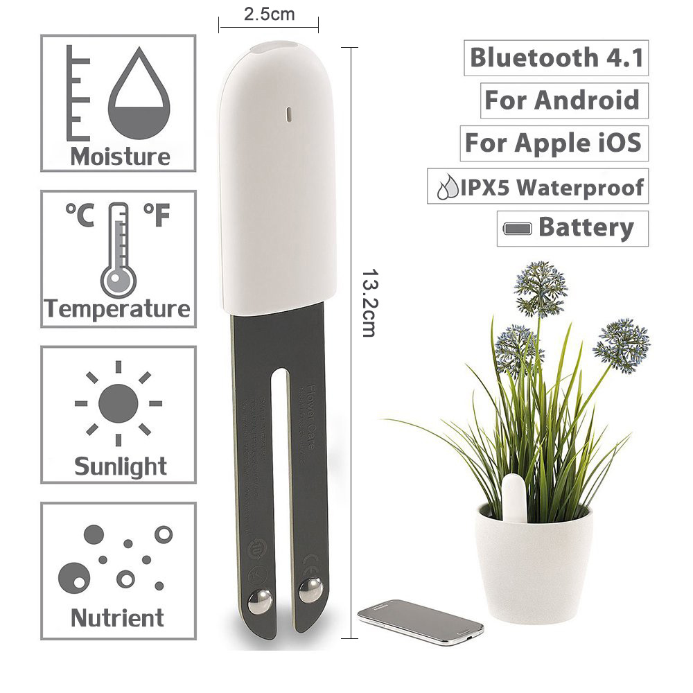 HHCC Xiaomi Flower Care Smart  - огляд і ціна Plant Parent App