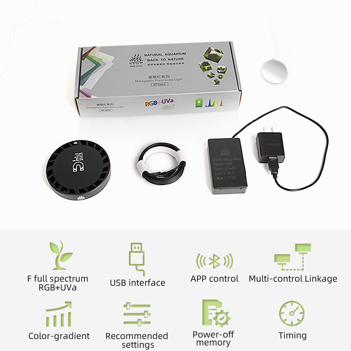 WEEK AQUA Mag-Pro/Max Nano RGB - огляд і ціна Plant Parent App